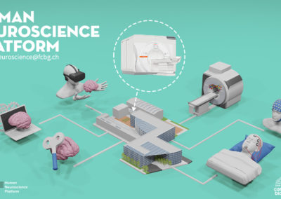 A new 7Tesla MRI scanner at Campus Biotech in 2022